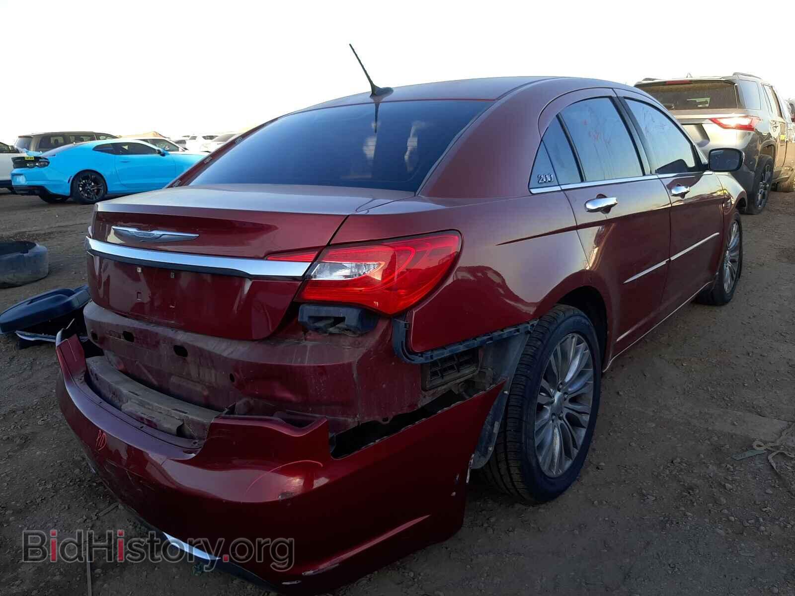 2012 CHRYSLER 200 - VIN: 1C3CCBCB6CN195479 - Фото 4