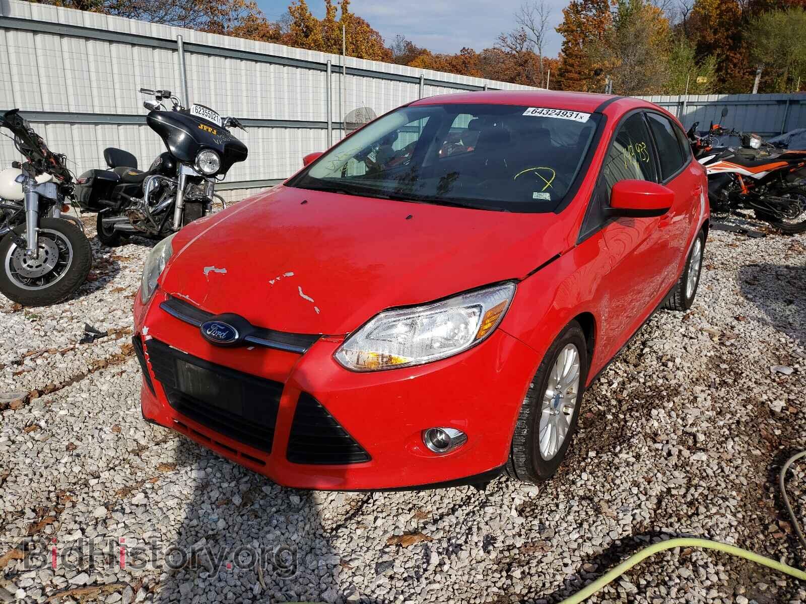 2012 FORD FOCUS - VIN: 1FAHP3K2XCL107290 - Фото 2