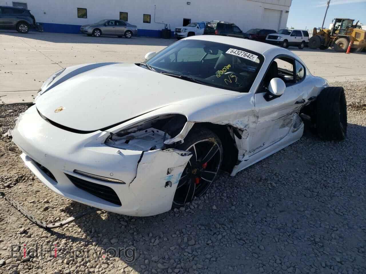 2017 PORSCHE CAYMAN - VIN: WP0AB2A89HS285697 - Фото 2