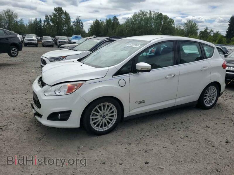 2016 Ford CMAX Premium SEL (VIN 1FADP5CU6GL120523) — photo 1 of 12, Copart, damage: front end