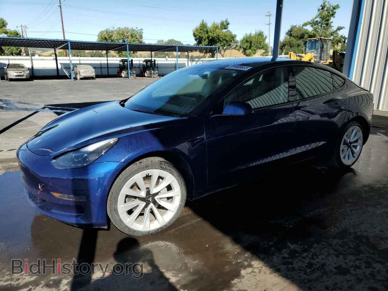 Фотография 5YJ3E1EA6NF371937 - TESLA MODEL 3 2022