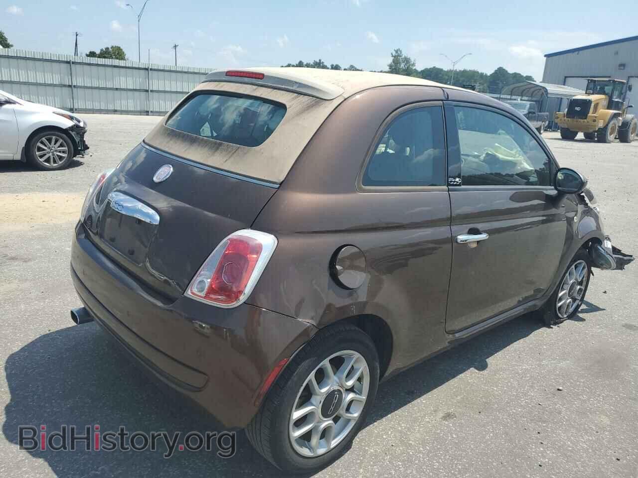2012 FIAT 500 - VIN: 3C3CFFDR3CT355246 - Photo 3