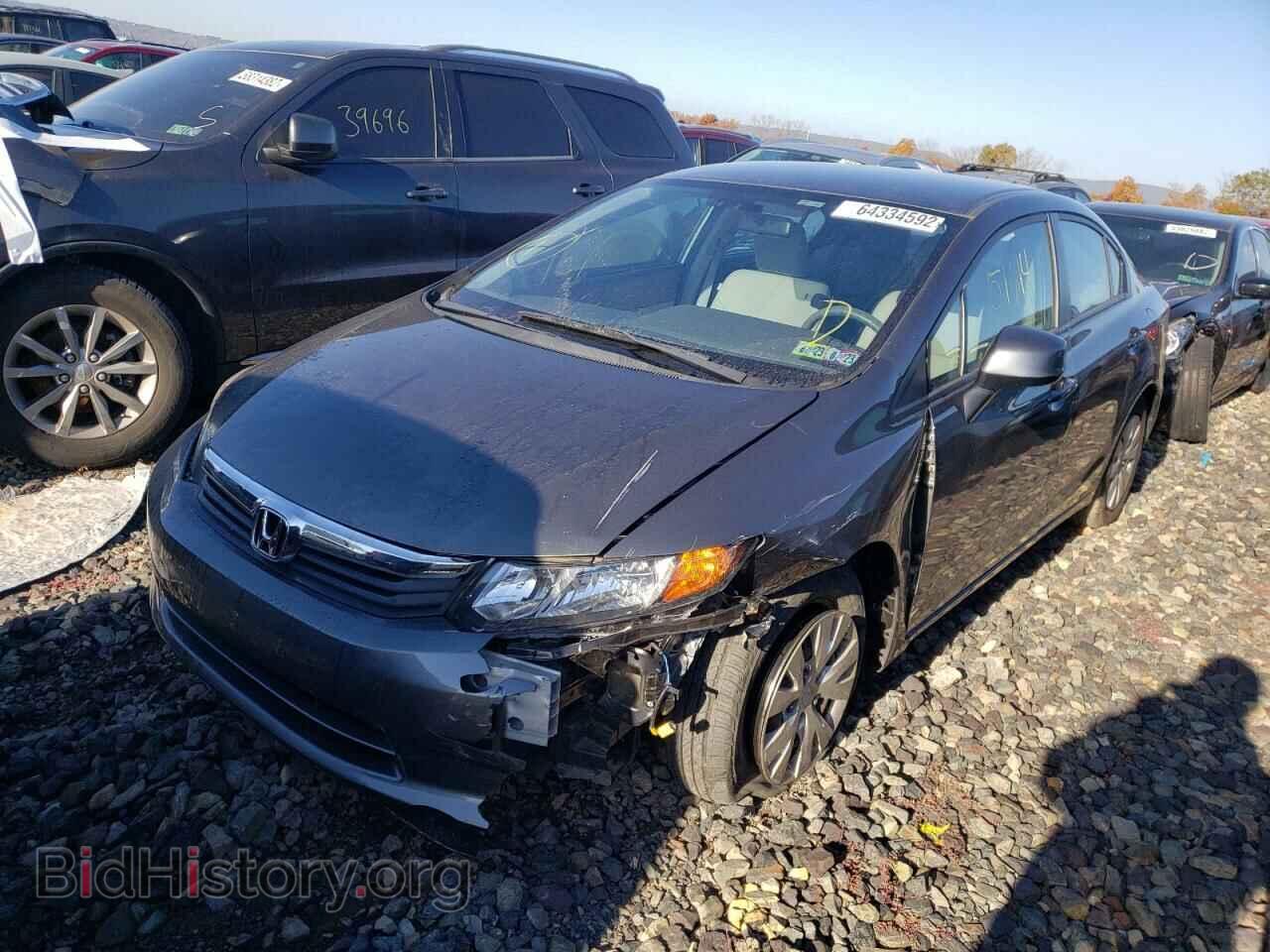2012 HONDA CIVIC - VIN: 19XFB2F58CE356047 - Фото 2