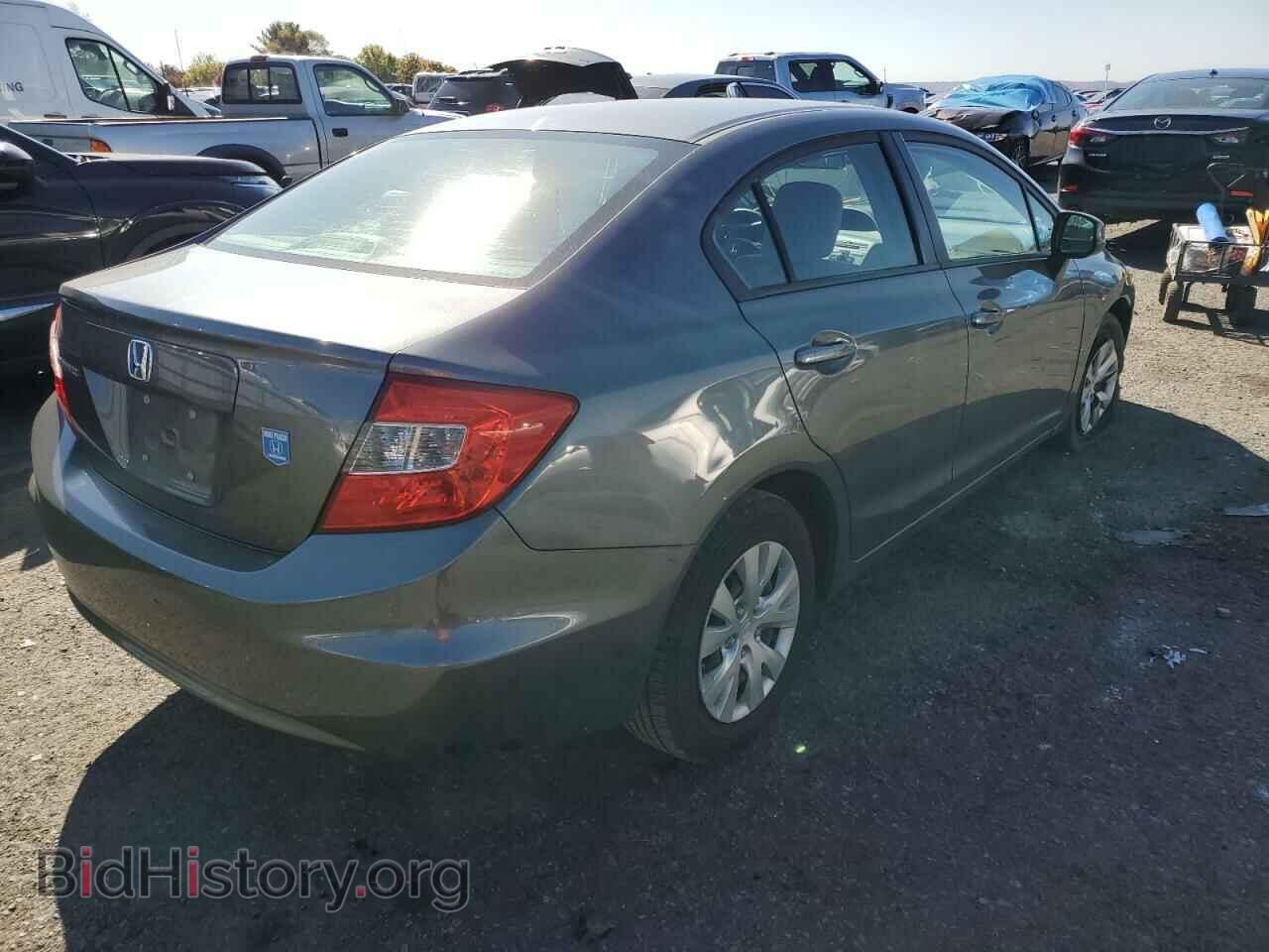 2012 HONDA CIVIC - VIN: 19XFB2F58CE356047 - Фото 4