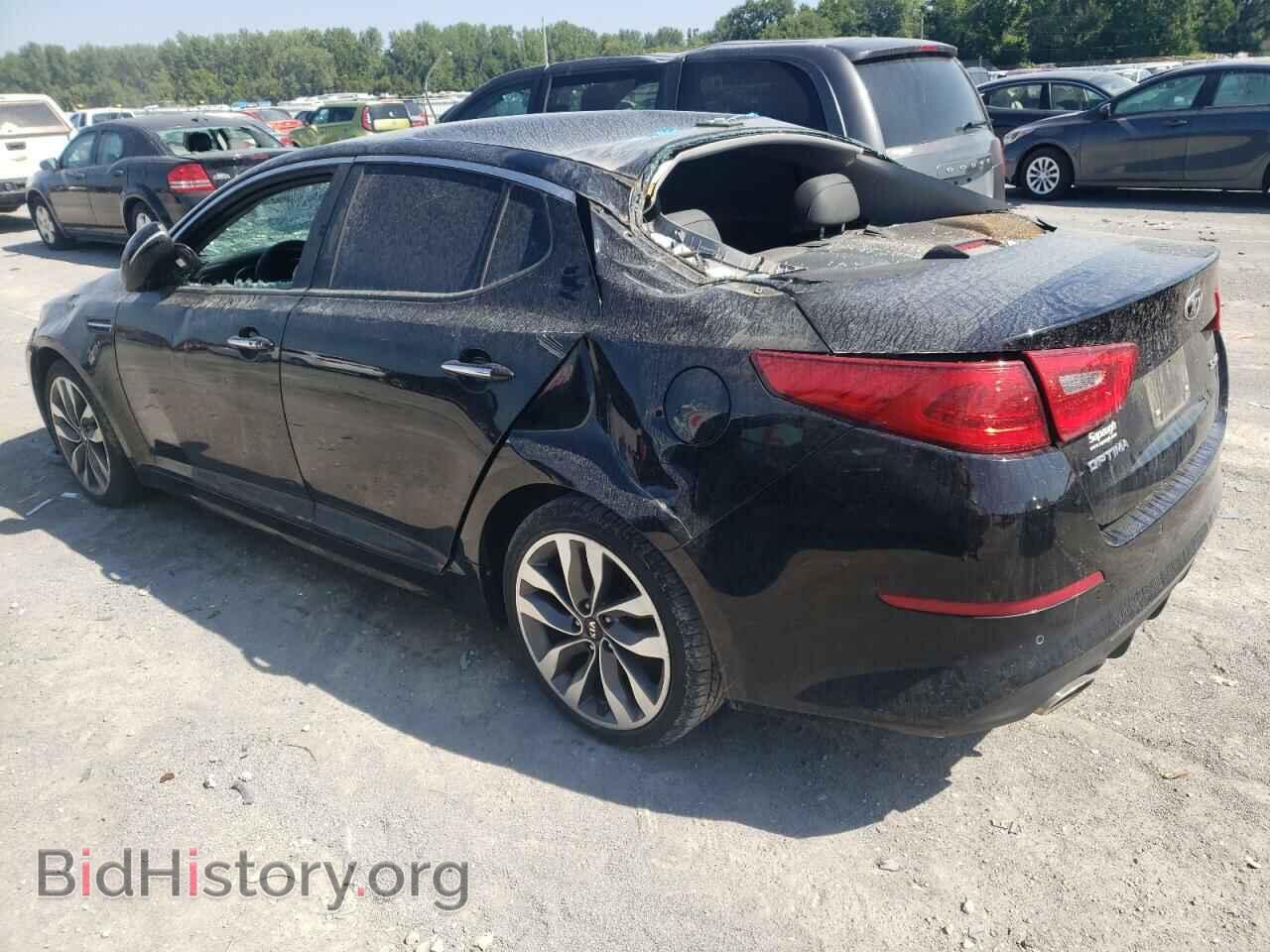 2015 KIA OPTIMA - VIN: 5XXGR4A73FG360118 - Фото 2