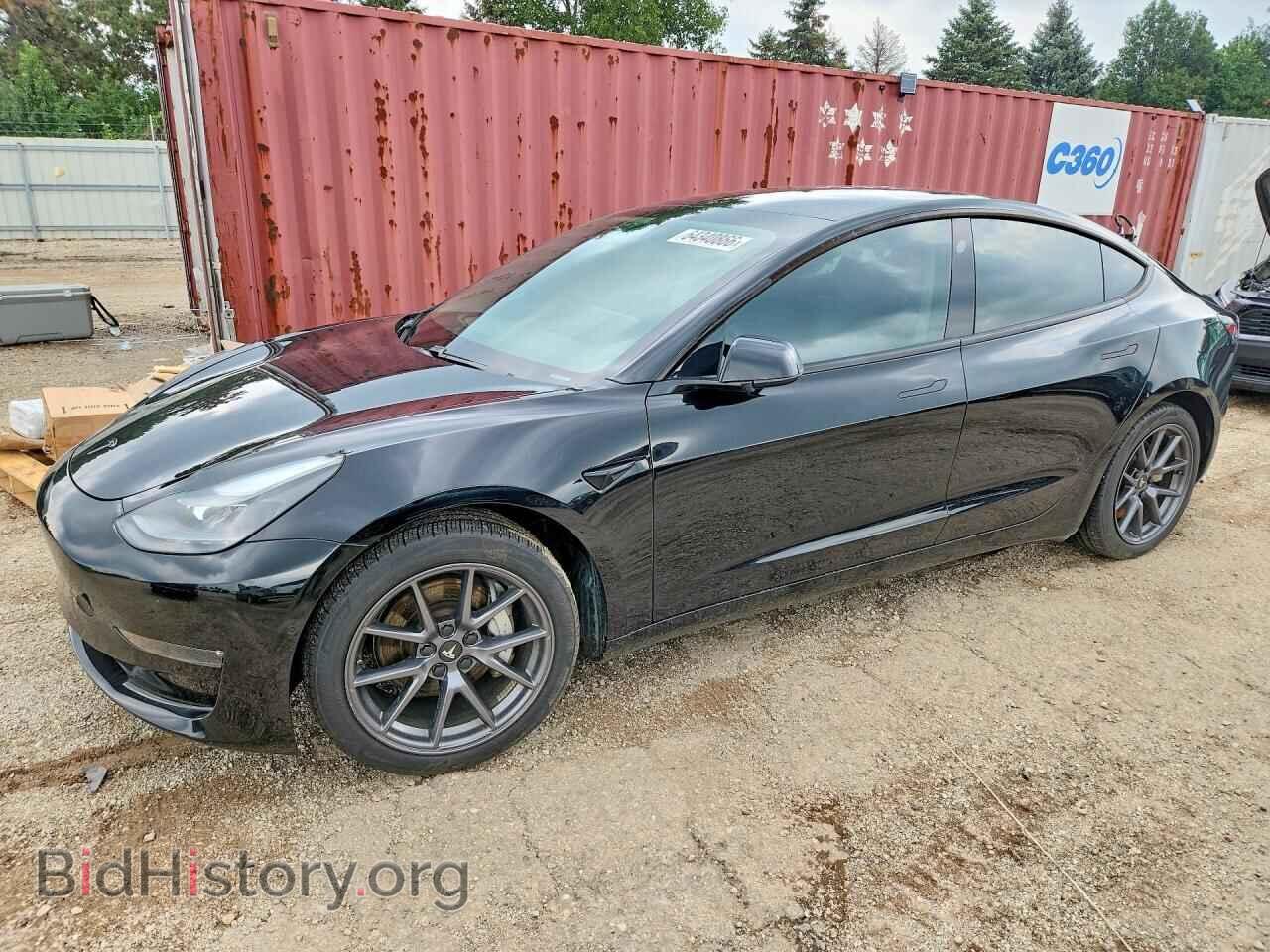 Photo 5YJ3E1EB3MF961777 - TESLA MODEL 3 2021