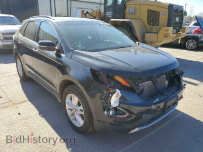 2015 Ford EDGE Edge SEL, черный — VIN 2FMTK4J83FBC23736, Copart