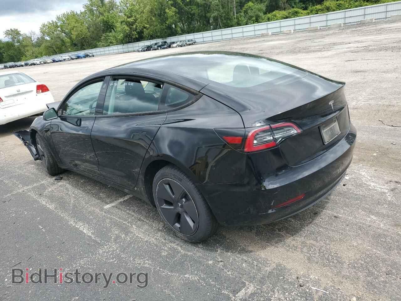 2022 TESLA MODEL 3 - VIN: 5YJ3E1EA3NF368476 - Фото 2