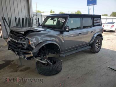 2021 Ford BRONCO Base, серый — VIN 1FMDE5BH9MLA63584, Copart