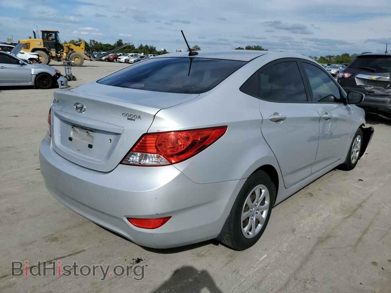 2014 HYUNDAI ACCENT - VIN: KMHCT4AE0EU736096 - Фото 4