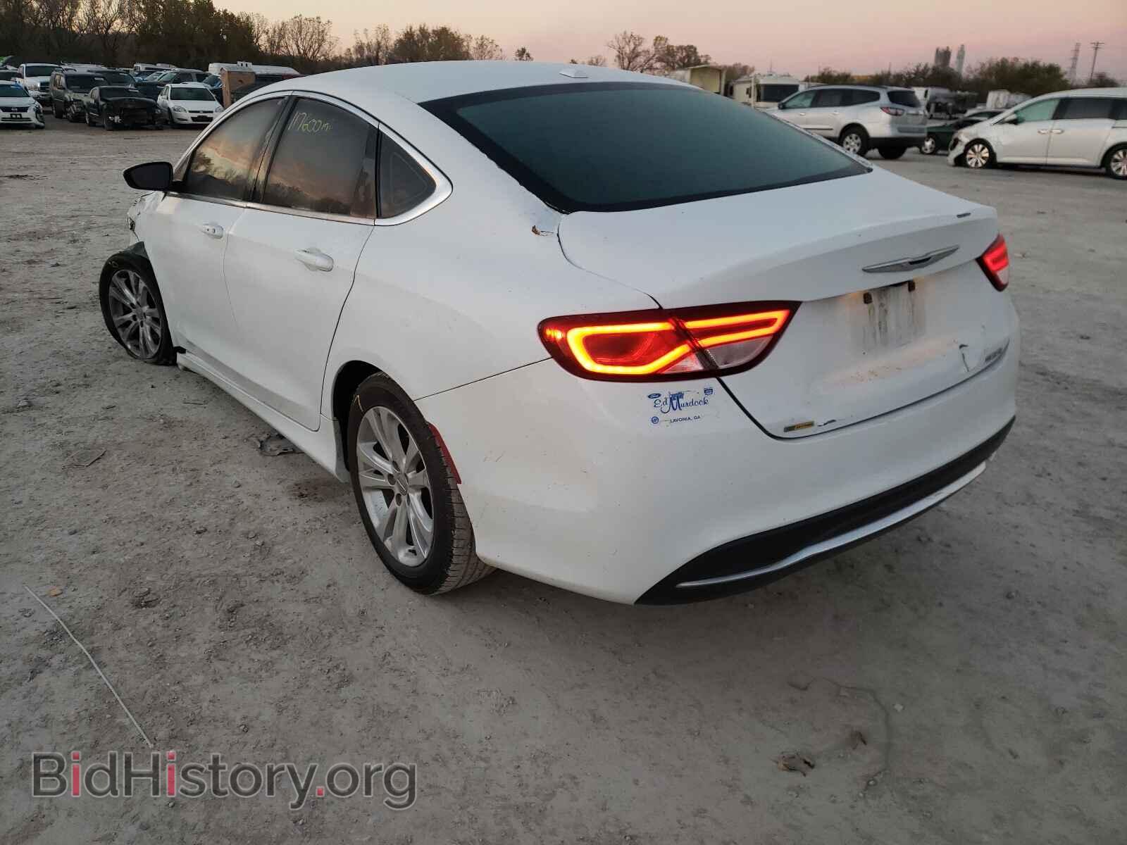 2015 CHRYSLER 200 - VIN: 1C3CCCAB3FN598705 - Фото 3