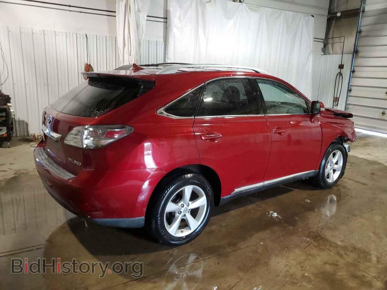 2011 LEXUS RX350 - VIN: 2T2BK1BA3BC089162 - Фото 3
