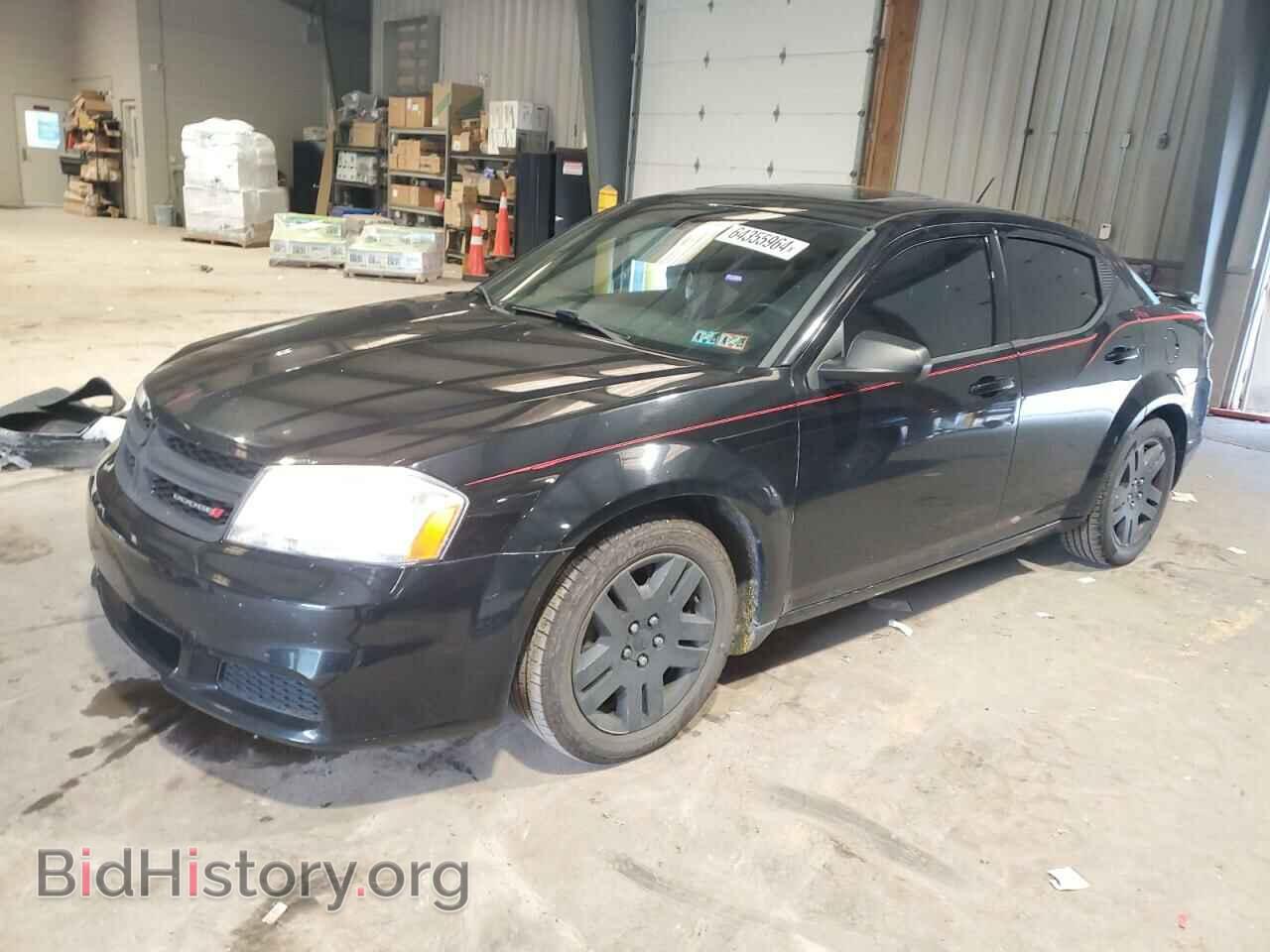 Photo 1C3CDZAB9EN149608 - DODGE AVENGER 2014