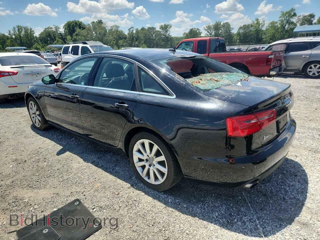 2013 AUDI A6 - VIN: WAUGFAFC1DN155053 - Фото 2