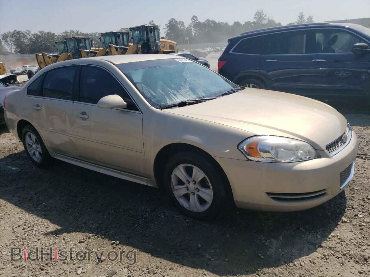 2012 CHEVROLET IMPALA - VIN: 2G1WF5E37C1301567 - Фото 4