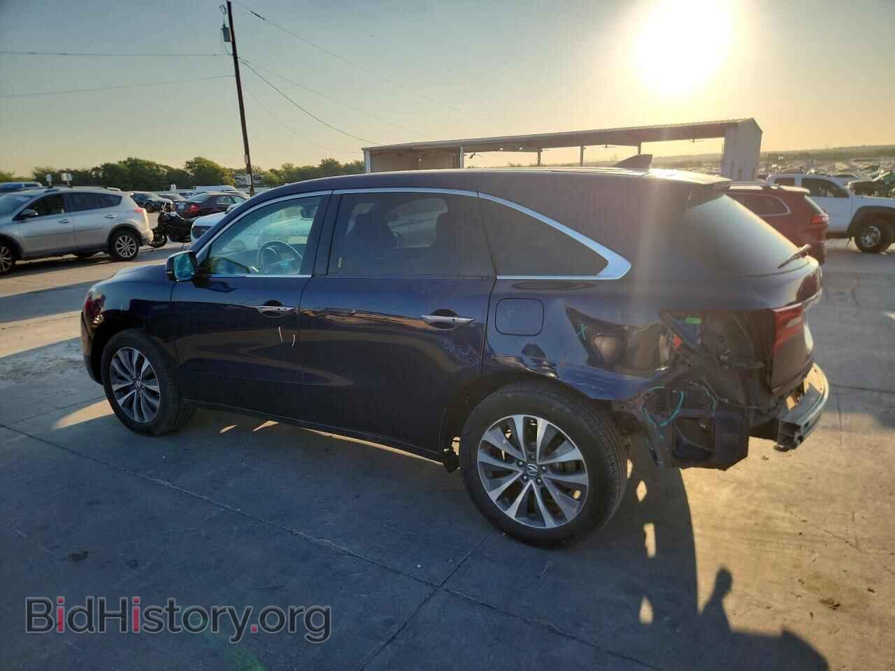 2016 ACURA MDX - VIN: 5FRYD3H44GB017670 - Фото 2