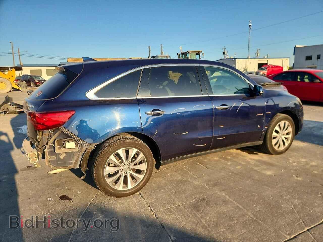 2016 ACURA MDX - VIN: 5FRYD3H44GB017670 - Фото 3