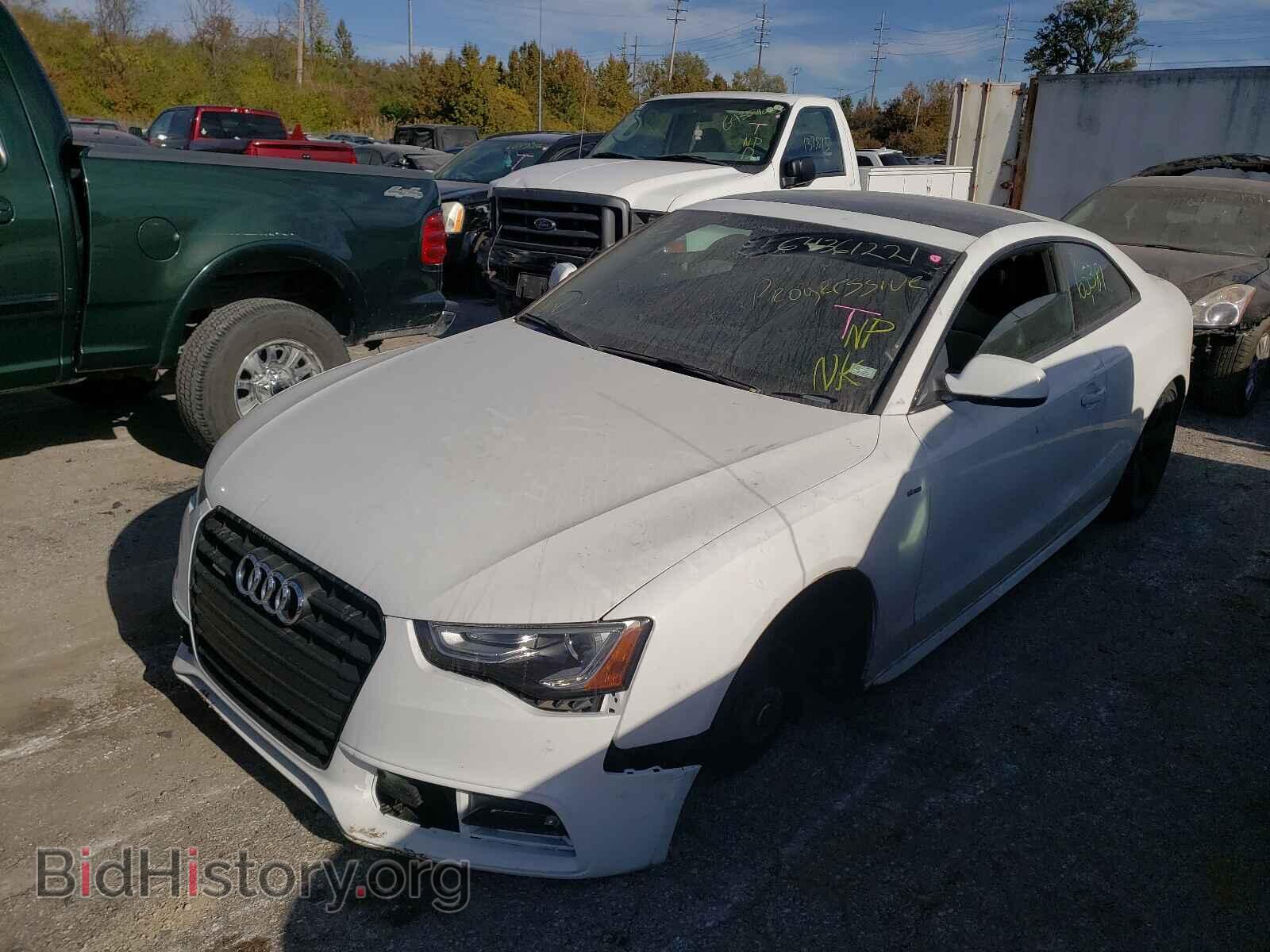 2015 AUDI A5 - VIN: WAUMFAFR9FA011851 - Фото 2