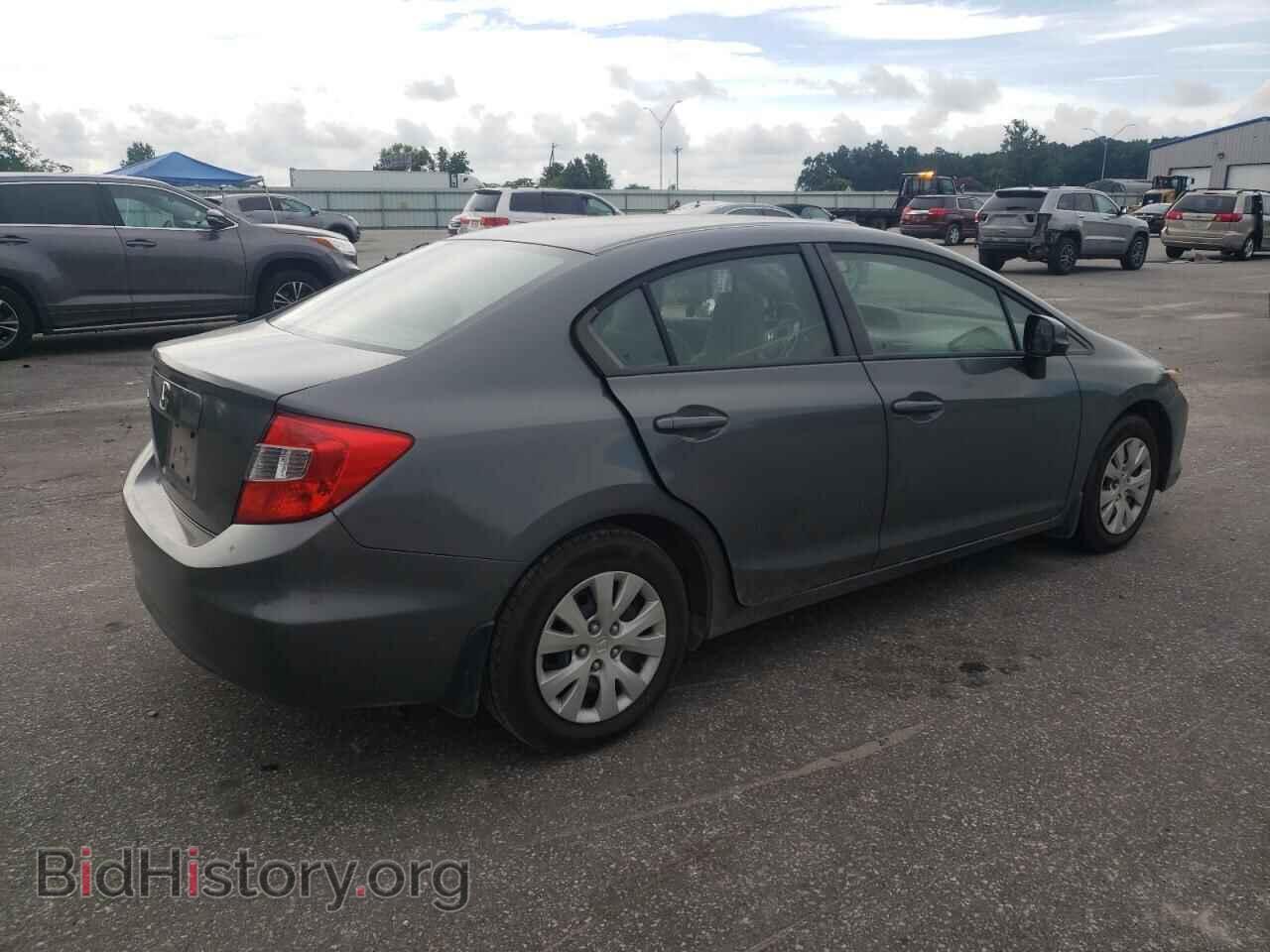 2012 HONDA CIVIC - VIN: 2HGFB2F59CH325072 - Фото 3