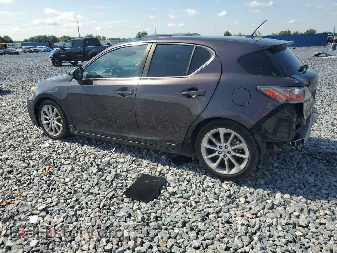 2012 LEXUS CT 200 - VIN: JTHKD5BH8C2086047 - Фото 2