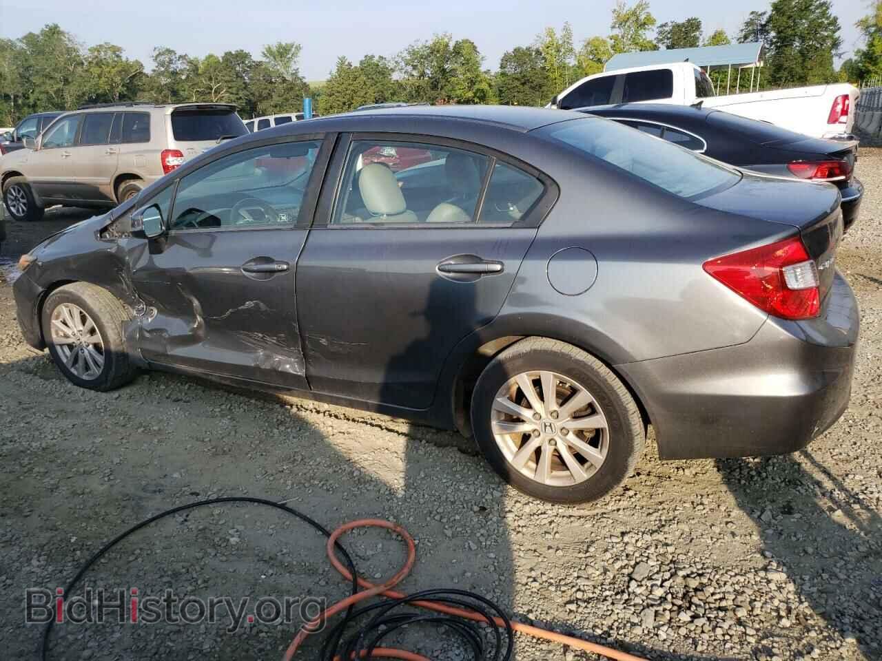 2012 HONDA CIVIC - VIN: 2HGFB2F95CH518547 - Фото 2