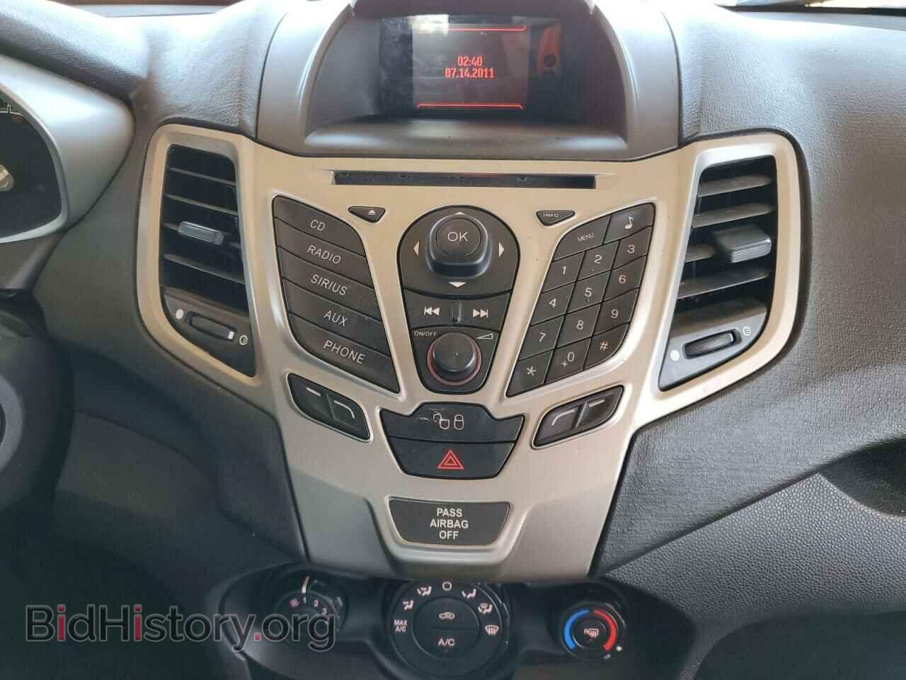 2012 FORD FIESTA - VIN: 3FADP4EJ1CM101741 - Фото 9