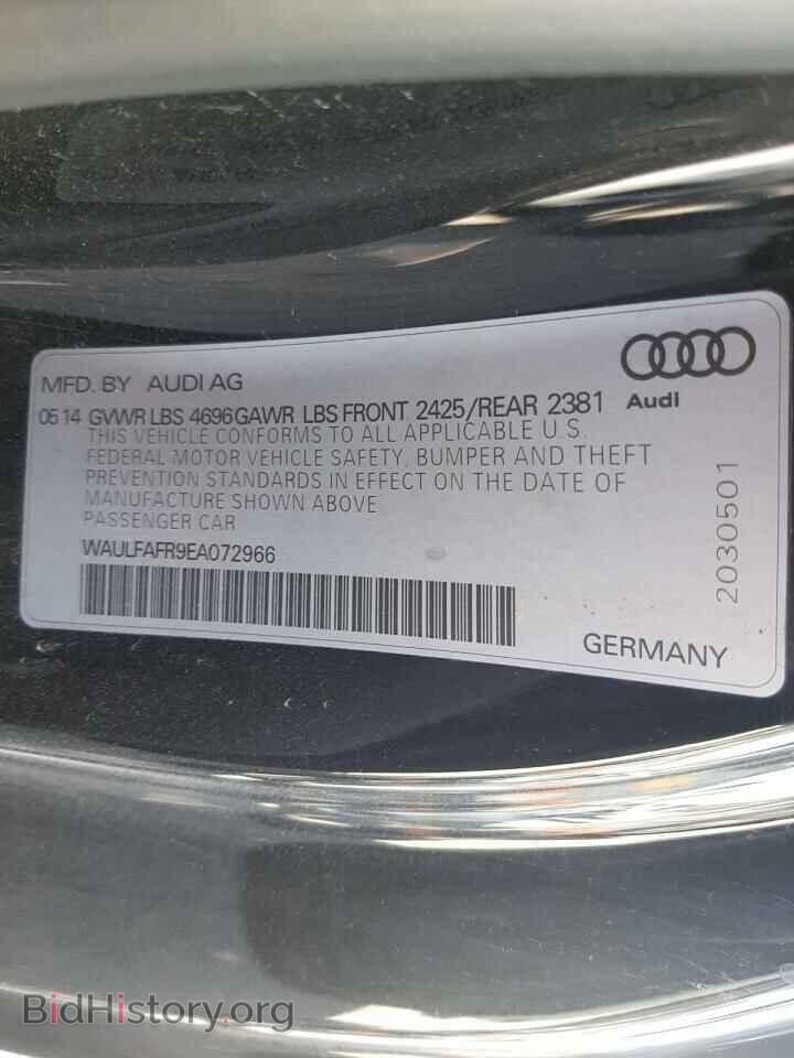 2014 AUDI A5 - VIN: WAULFAFR9EA072966 - Фото 10