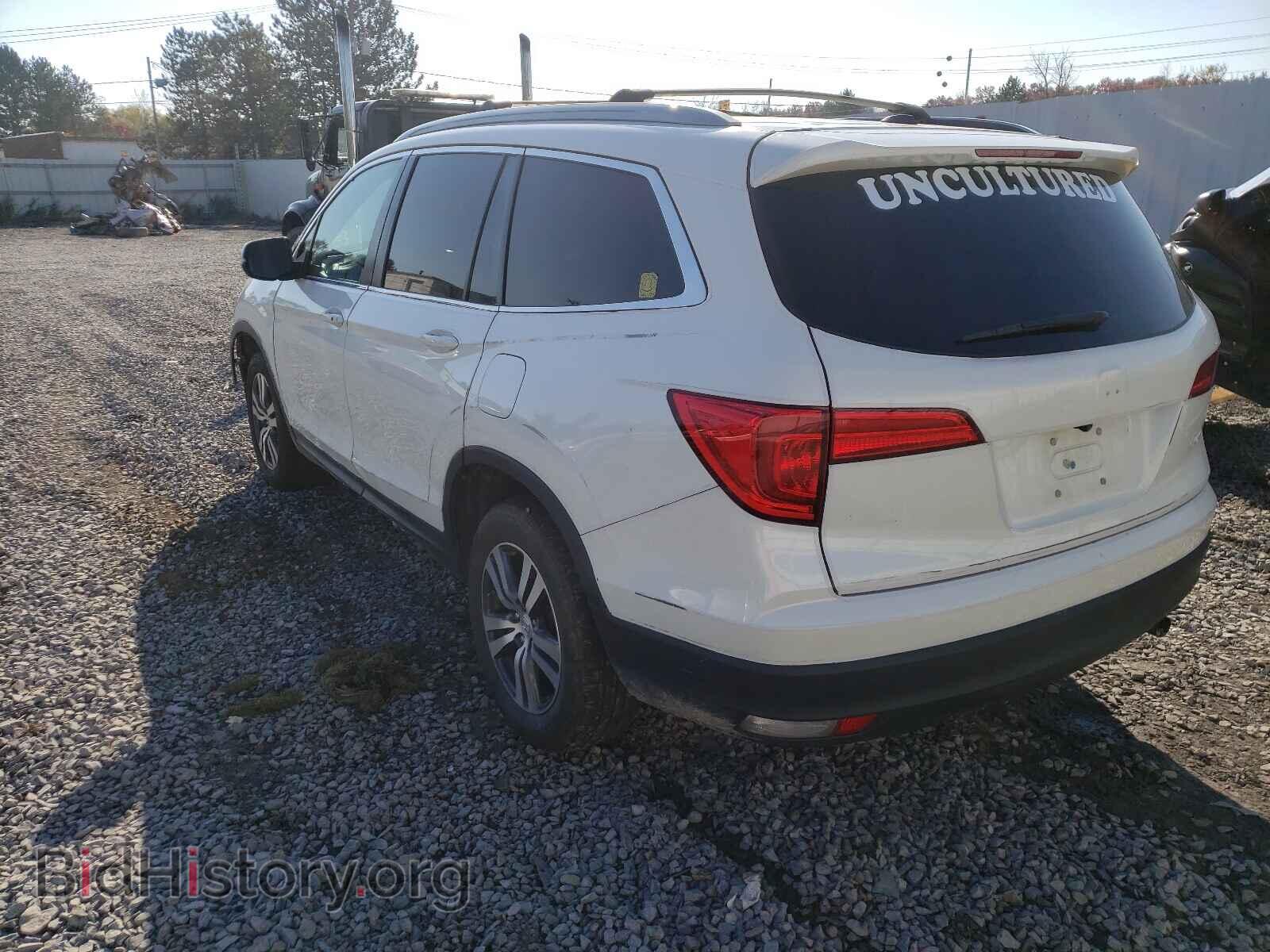 2016 HONDA PILOT - VIN: 5FNYF6H57GB100628 - Фото 3