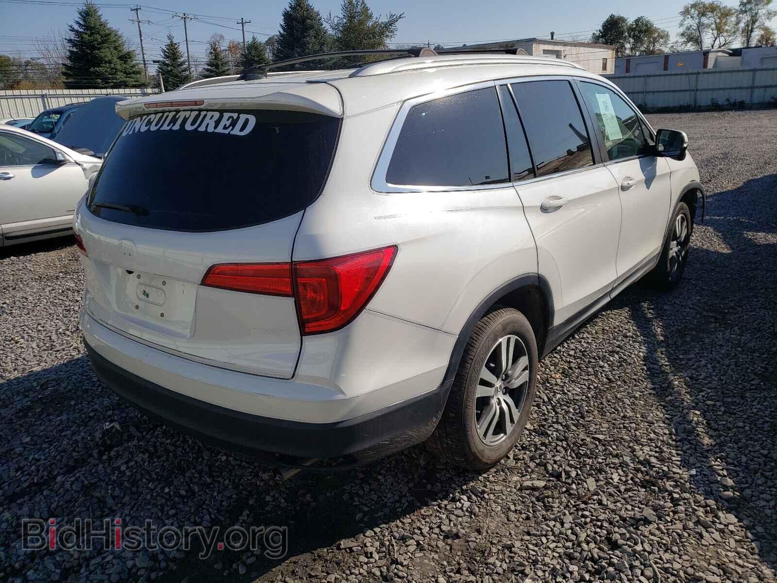 2016 HONDA PILOT - VIN: 5FNYF6H57GB100628 - Фото 4