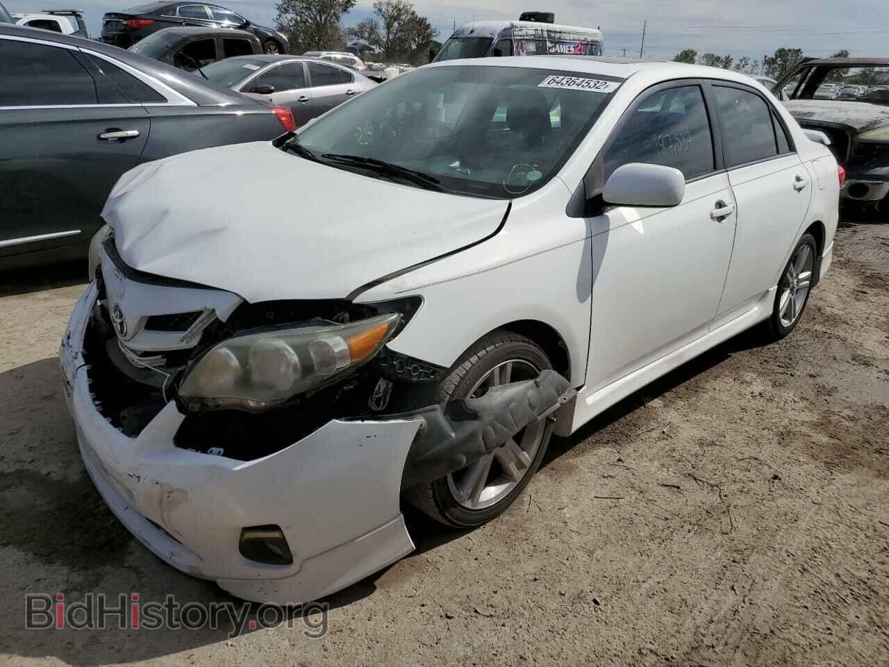 2013 TOYOTA COROLLA - VIN: 2T1BU4EE6DC956300 - Фото 2