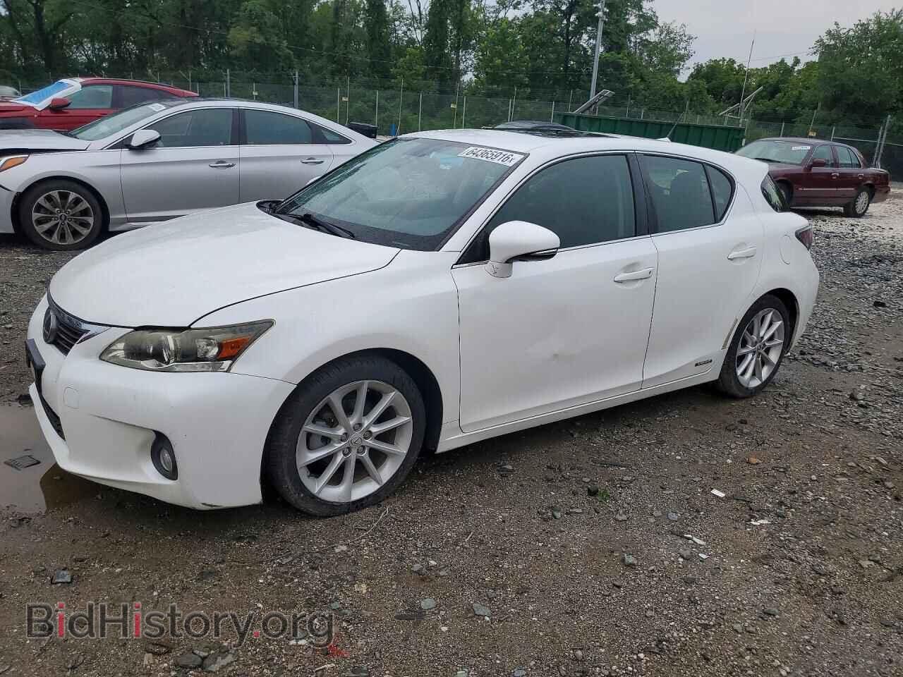 Фотография JTHKD5BH5C2086314 - LEXUS CT 200 2012