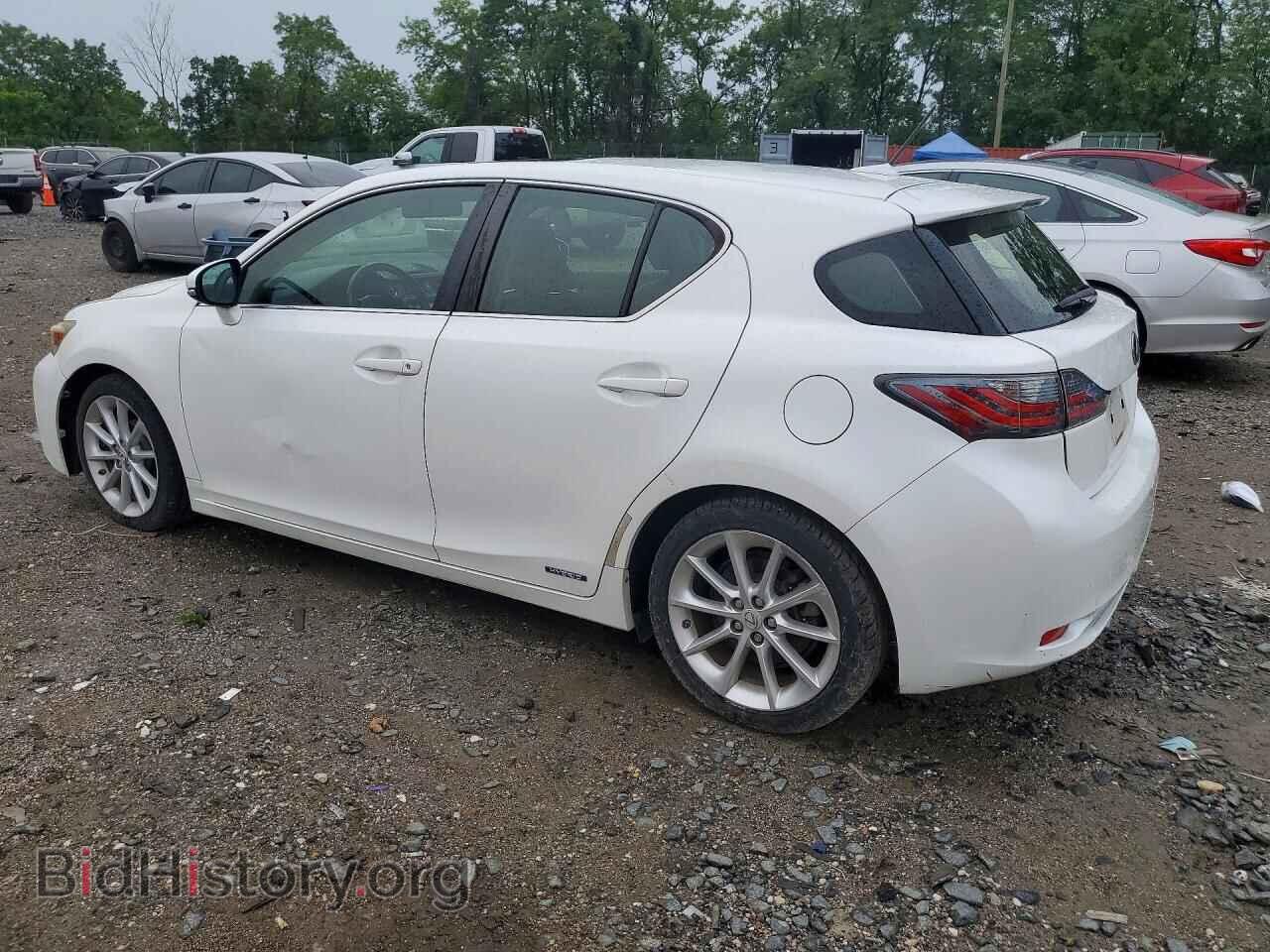 2012 LEXUS CT 200 - VIN: JTHKD5BH5C2086314 - Фото 2