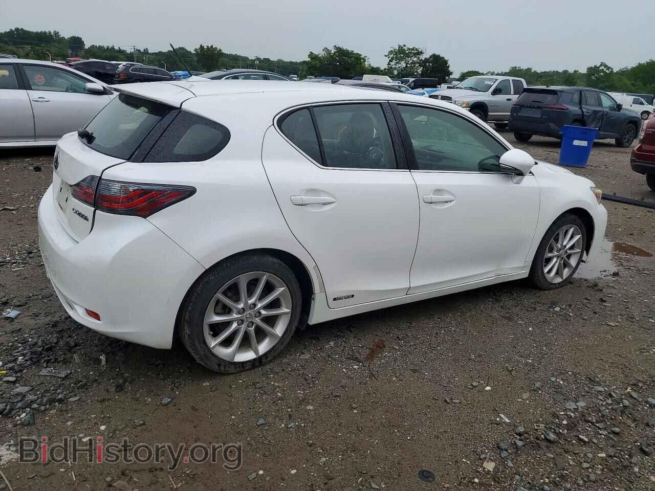 2012 LEXUS CT 200 - VIN: JTHKD5BH5C2086314 - Фото 3