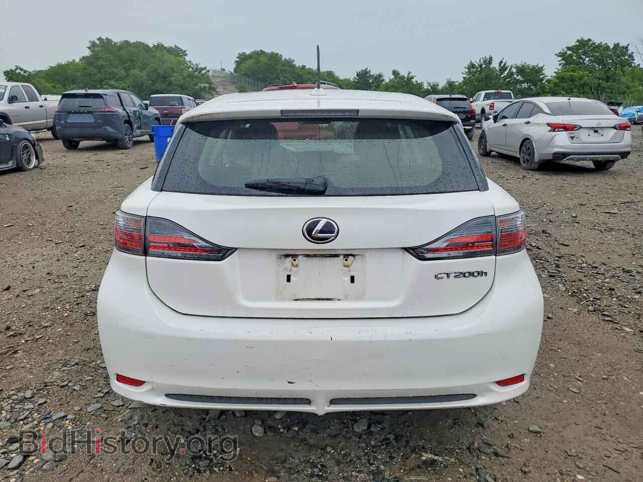 2012 LEXUS CT 200 - VIN: JTHKD5BH5C2086314 - Фото 6