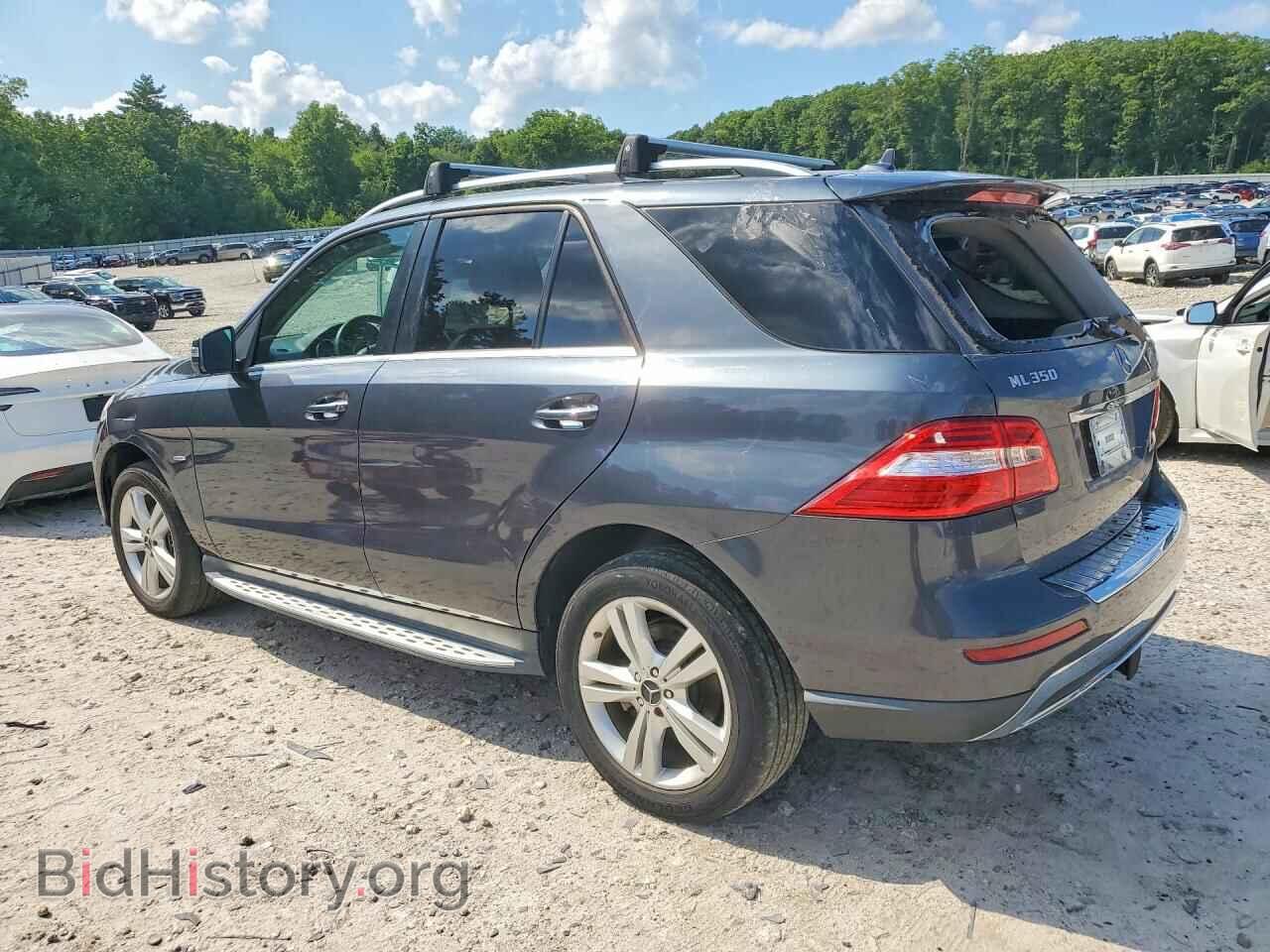 2012 MERCEDES-BENZ M-CLASS - VIN: 4JGDA2EB6CA016167 - Фото 2