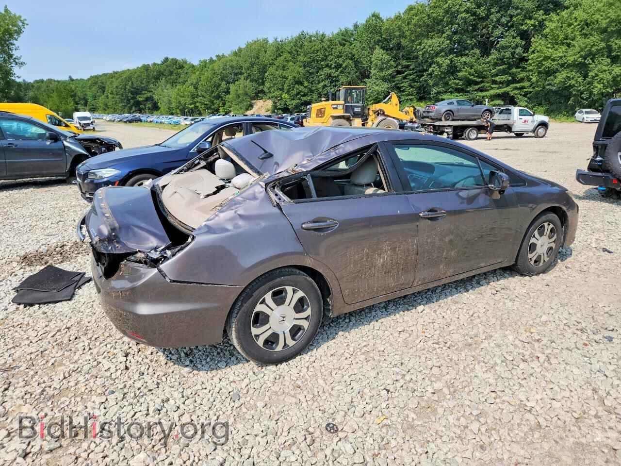 2014 HONDA CIVIC - VIN: 19XFB4F26EE200660 - Фото 3