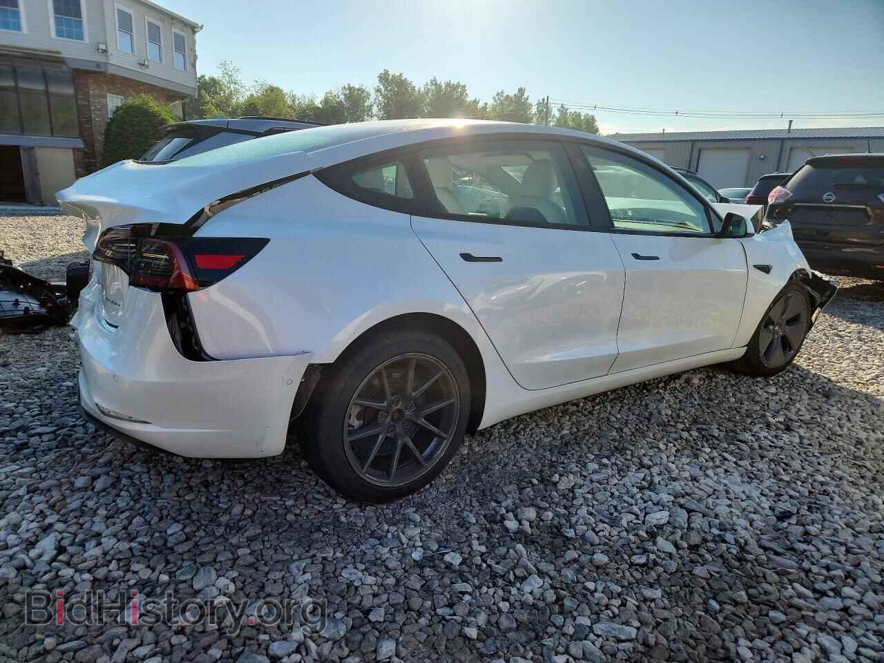 2022 TESLA MODEL 3 - VIN: 5YJ3E1EB5NF153366 - Фото 3