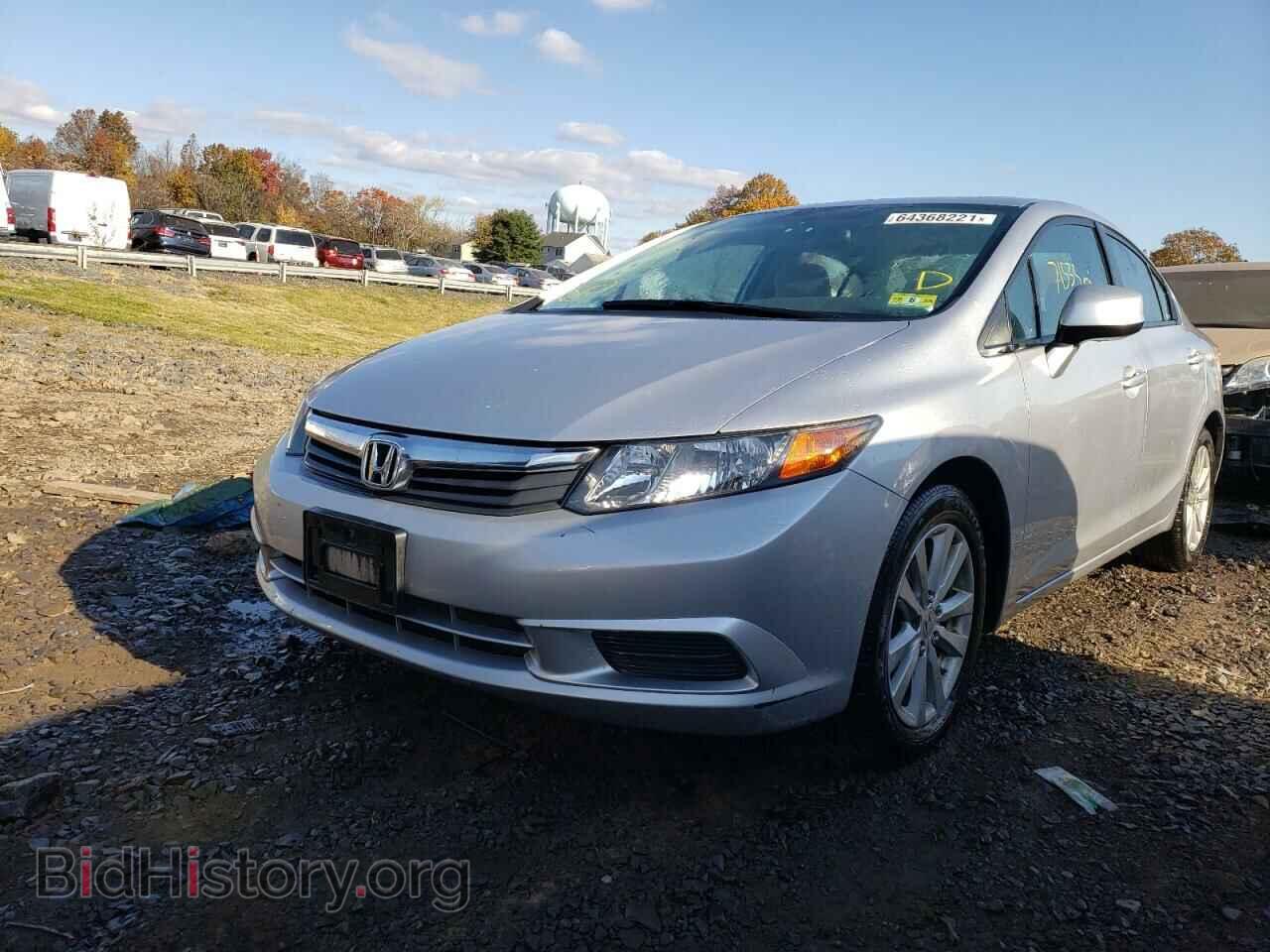 2012 HONDA CIVIC - VIN: 19XFB2F88CE353322 - Фото 2