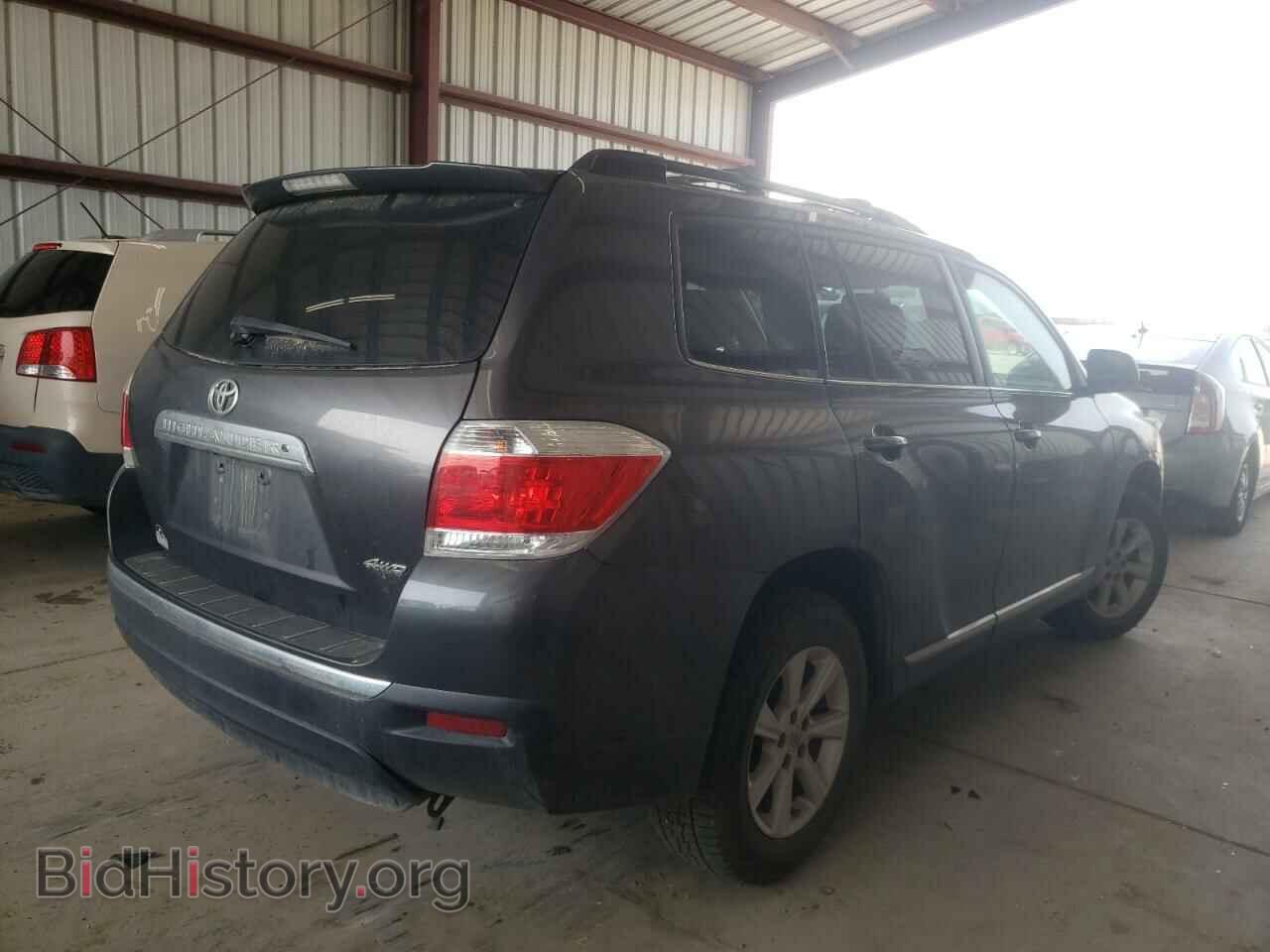 2012 TOYOTA HIGHLANDER - VIN: 5TDBK3EH8CS169431 - Фото 3