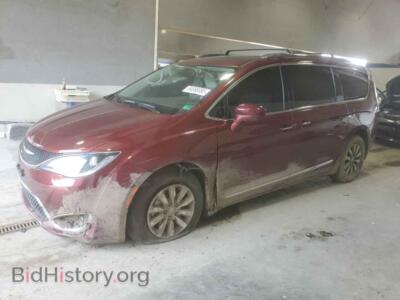 2020 Chrysler PACIFICA Touring L Plus, burgundy — VIN 2C4RC1EG2LR129314, Copart