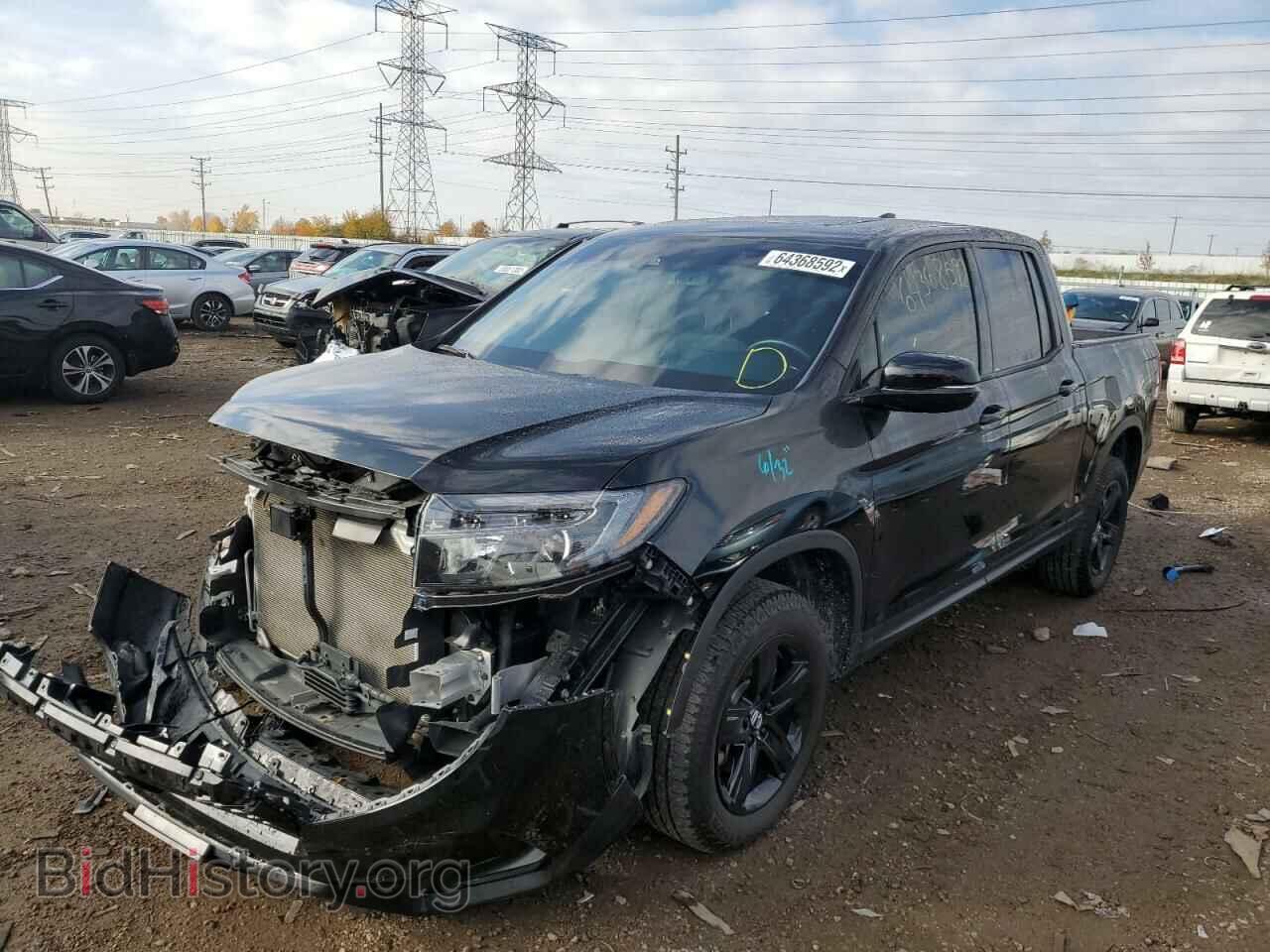 2021 HONDA RIDGELINE - VIN: 5FPYK3F81MB004777 - Фото 2