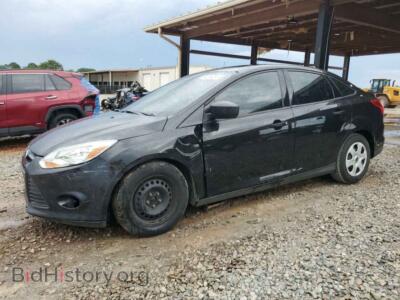 2012 Ford FOCUS S, black — VIN 1FAHP3E29CL369944, Copart