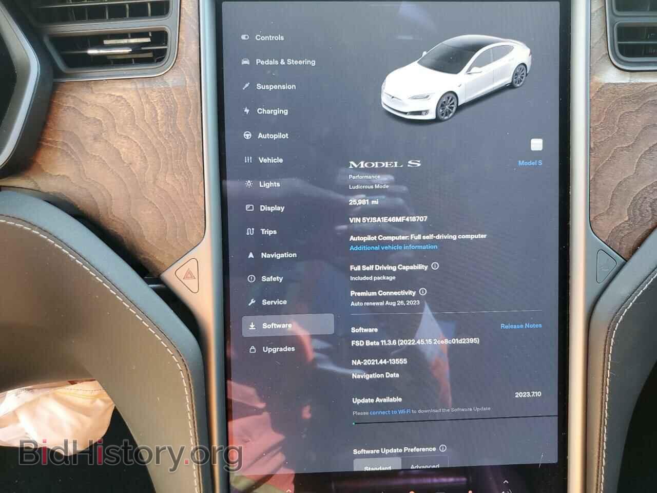 2021 TESLA MODEL S - VIN: 5YJSA1E46MF418707 - Photo 9