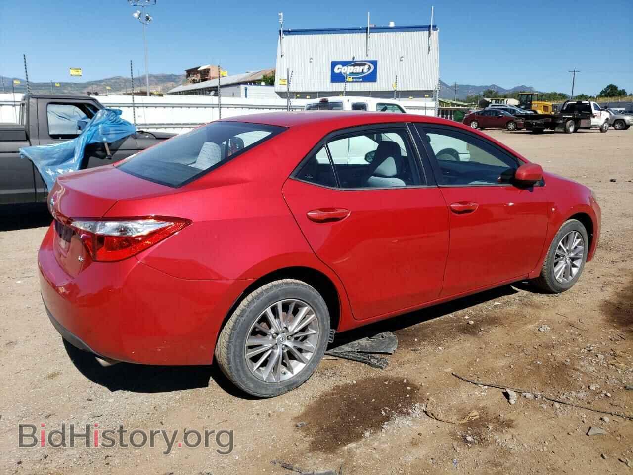2014 TOYOTA COROLLA - VIN: 2T1BURHE2EC019647 - Фото 3