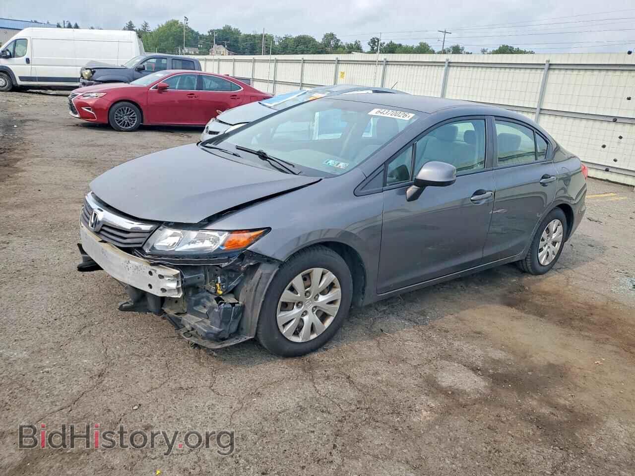 Фотография 2HGFB2E58CH565103 - HONDA CIVIC 2012