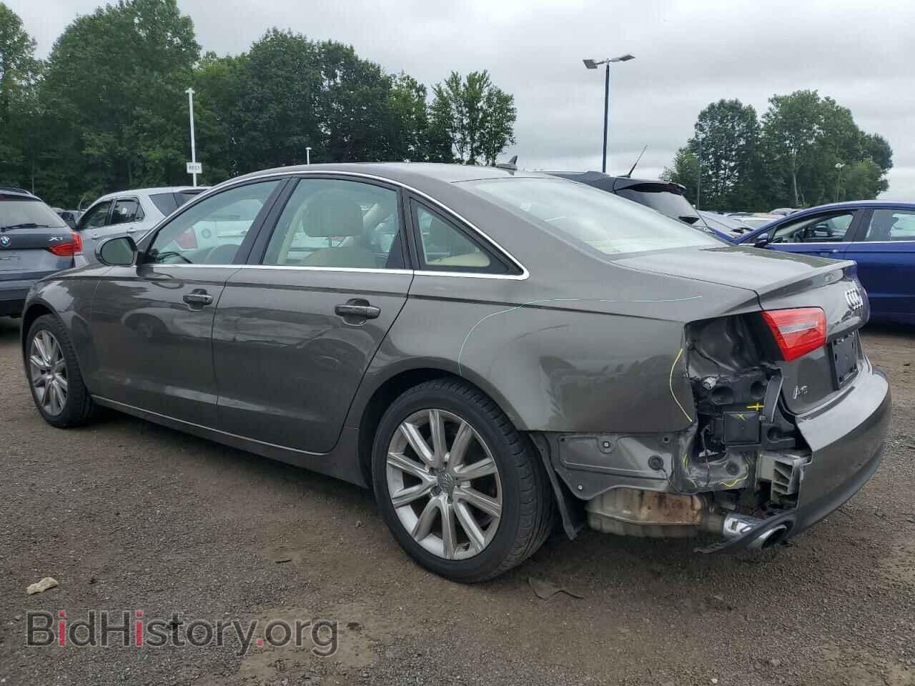 2013 AUDI A6 - VIN: WAUGFAFC8DN077189 - Фото 2