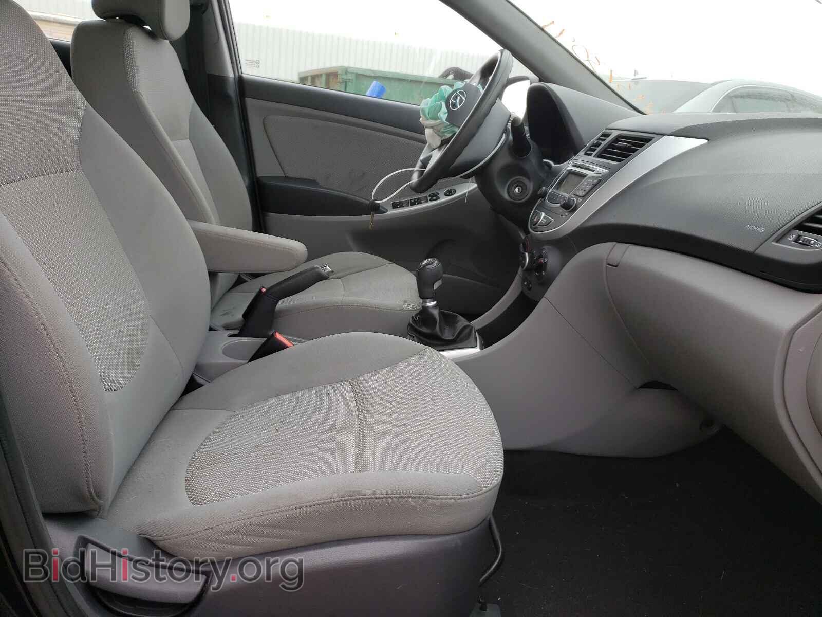 2013 HYUNDAI ACCENT - VIN: KMHCT5AE1DU134957 - Фото 5