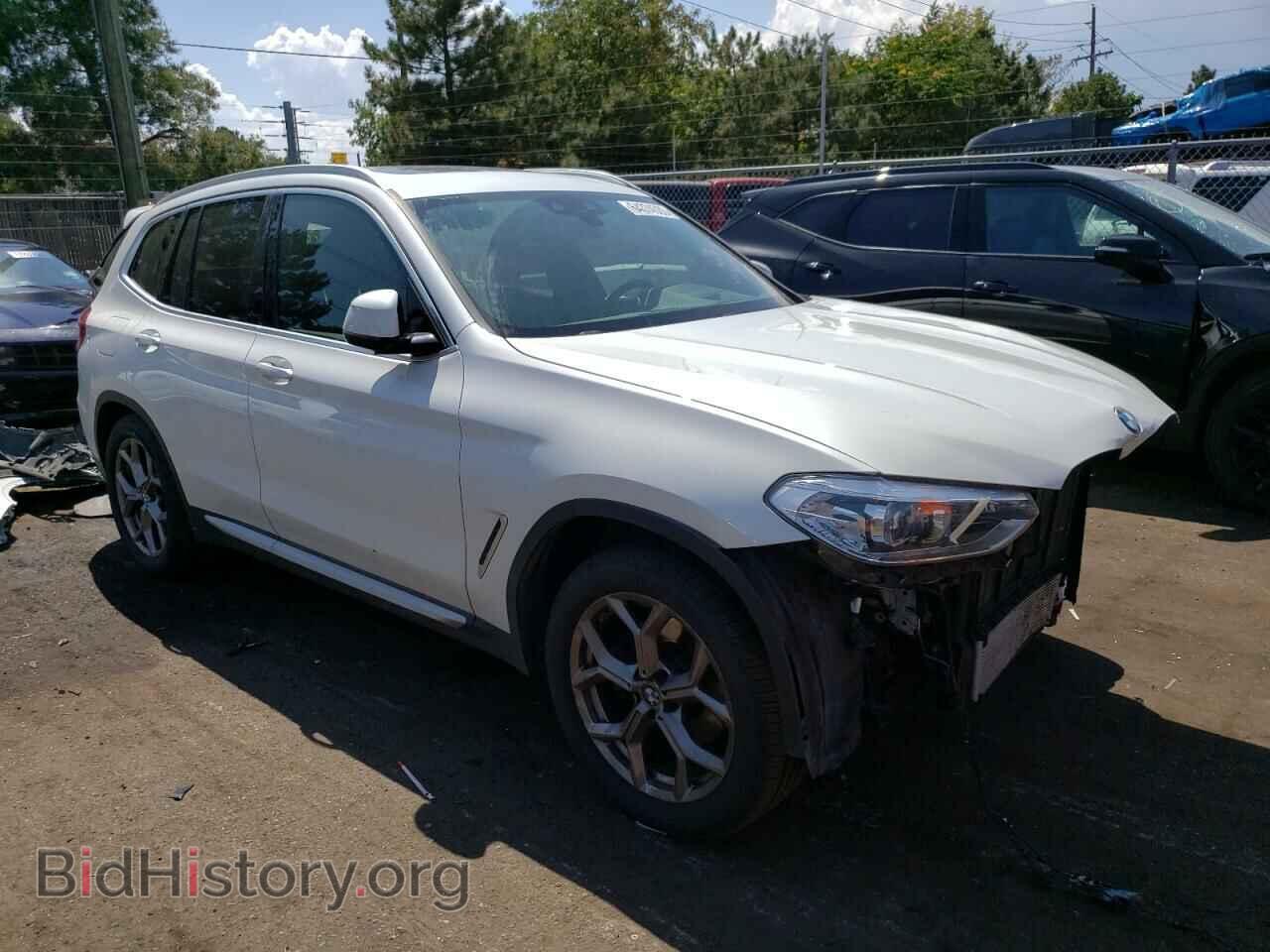 2021 BMW X3 - VIN: 5UXTY5C01M9E30136 - Фото 4