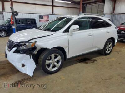 2010 Lexus RX350 350, белый — VIN 2T2BK1BA6AC064335, Copart