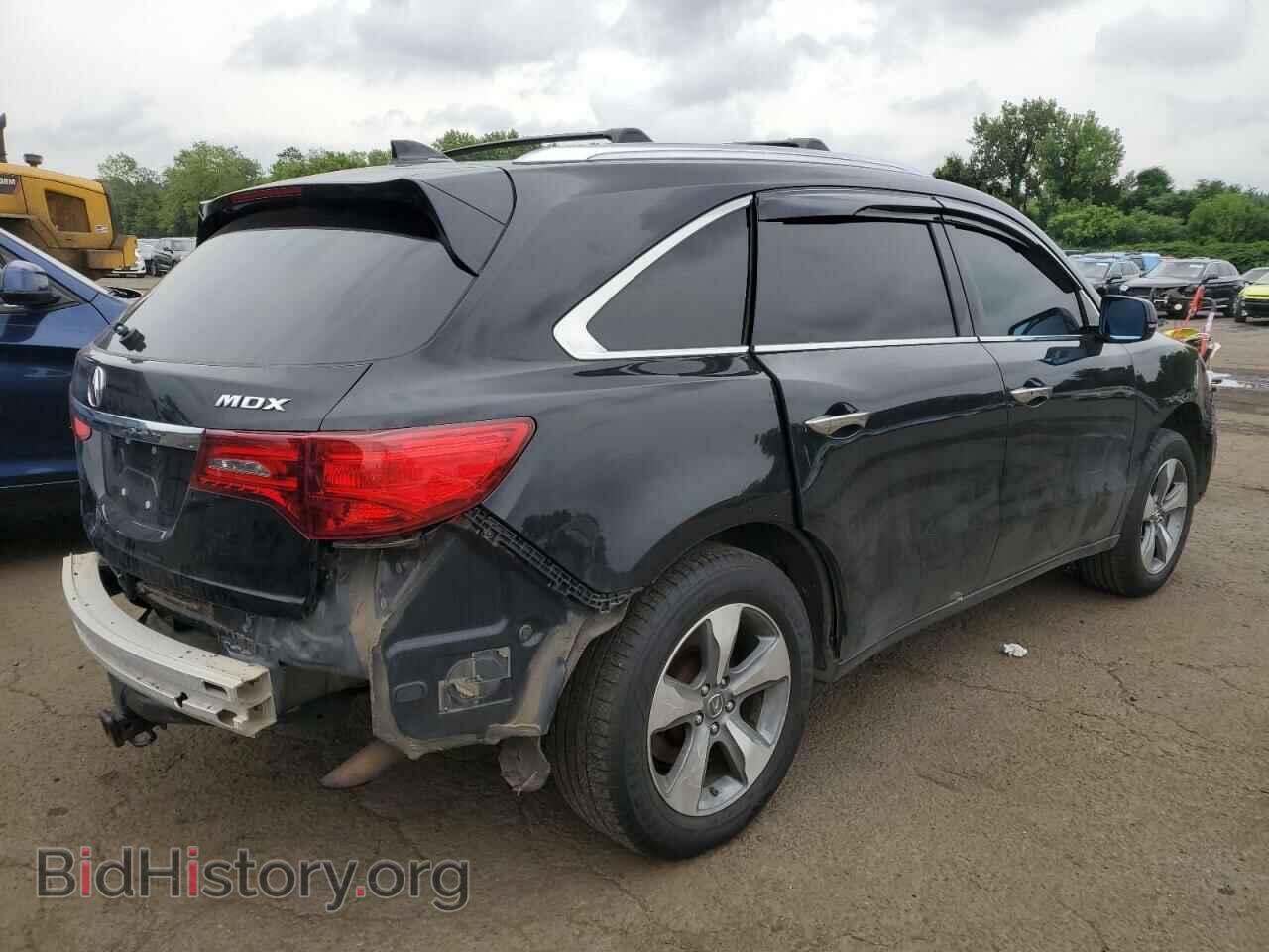 2014 ACURA MDX - VIN: 5FRYD4H23EB010646 - Фото 3